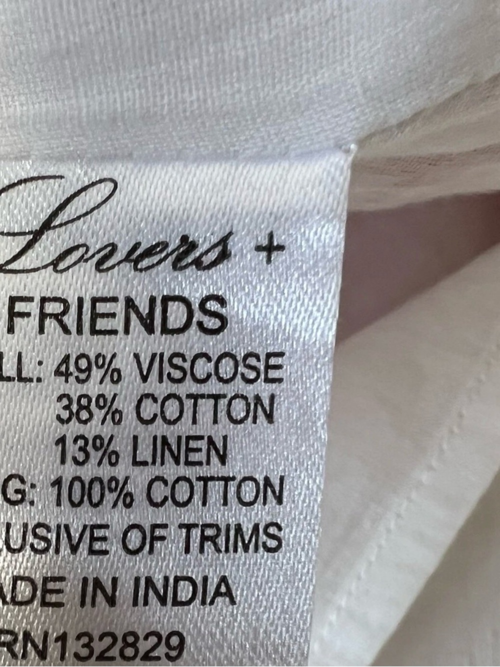 LOVERS + FRIENDS Everglades Mini Dress Revolve Sleeveless Linen Blend Small 614 - Picture 5 of 5